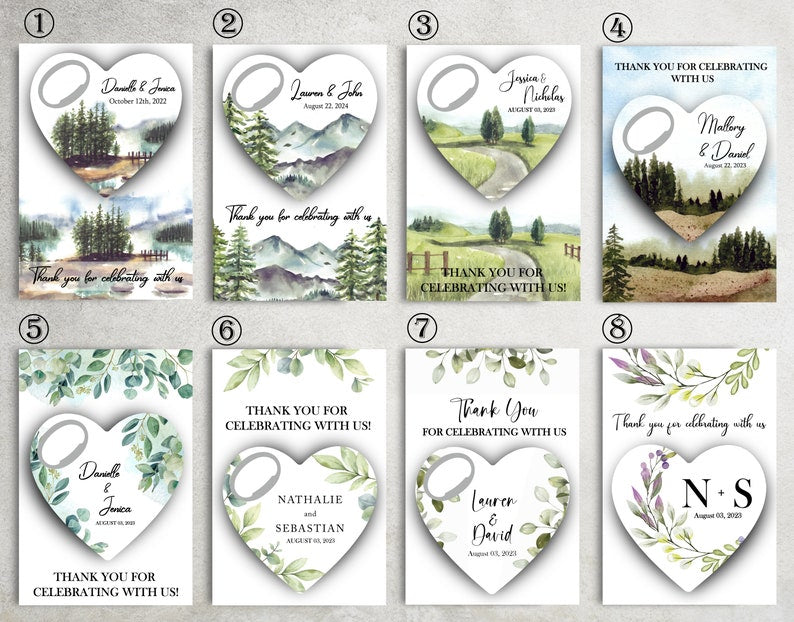 Magnet Opener Favors / Wedding Party Favors for Guests in bulk